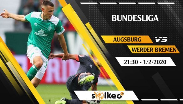 Soi kèo Augsburg vs Werder Bremen lúc 21h30 ngày 1/2/2020