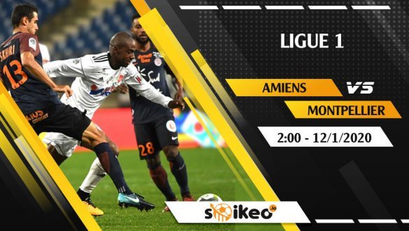 Soi kèo trận Amiens vs Montpellies lúc 2h ngày 12/1/2020.