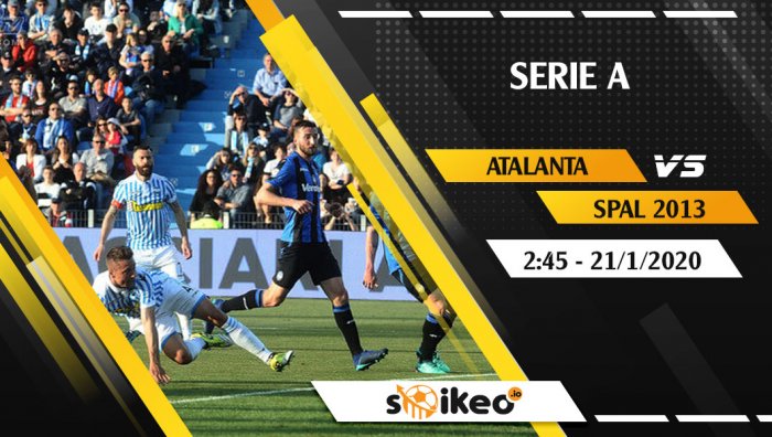 Soi kèo Atalanta vs SPAL 2013 lúc 2h45 ngày 21/1/2020