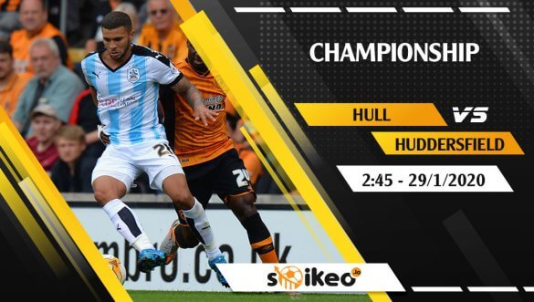 Soi kèo Hull City vs Huddersfield lúc 2h45 ngày 29/1/2020