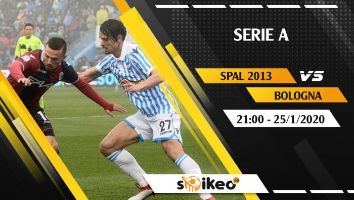 Soi kèo SPAL 2013 vs Bologna lúc 21h ngày 25/1/2020