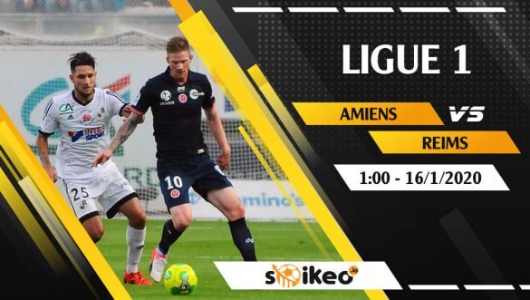 Soi kèo Amiens vs Reims lúc 1h ngày 16/1/2020