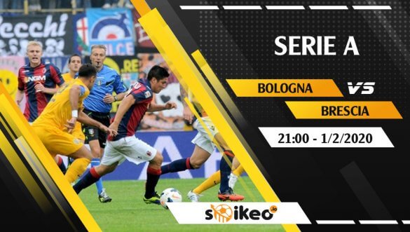 Soi kèo Bologna vs Brescia lúc 21h ngày 1/2/2020