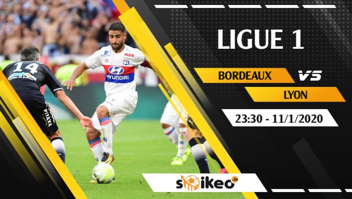 Soi kèo Bordeaux vs Lyon lúc 23h30 ngày 11/1/2020