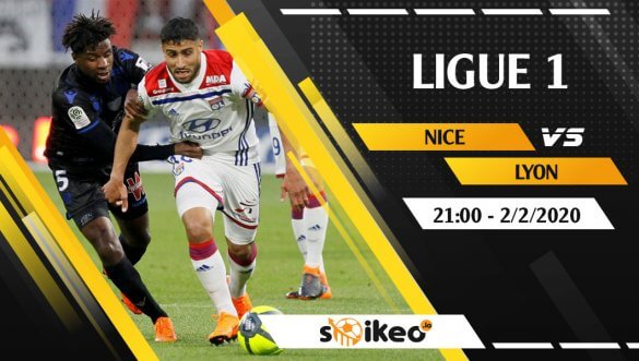 Soi kèo Nice vs Lyon lúc 21h ngày 2/2/2020