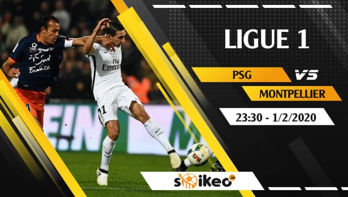 Soi kèo Paris Saint-Germain vs Montpellier lúc 23h30 ngày 1/2/2020