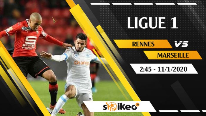 Soi kèo Rennes vs Marseille lúc 2h45 ngày 11/1/2020