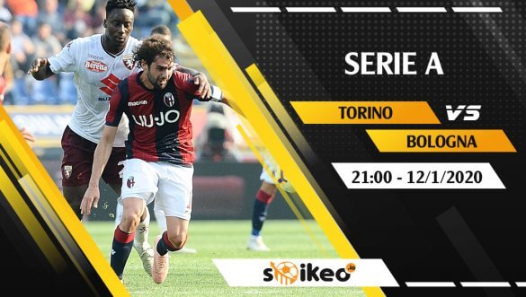 Soi kèo Torino vs Bologna lúc 21h ngày 12/1/2020