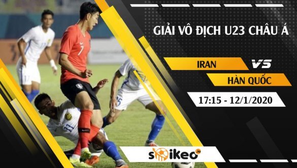 Soi kèo U23 Iran vs U23 Hàn Quốc lúc 17h15 ngày 12/1/2020