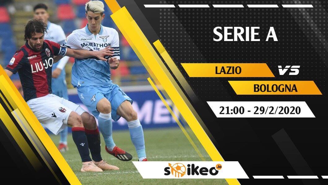 Soi kèo Lazio vs Bologna lúc 21h ngày 29/2/2020