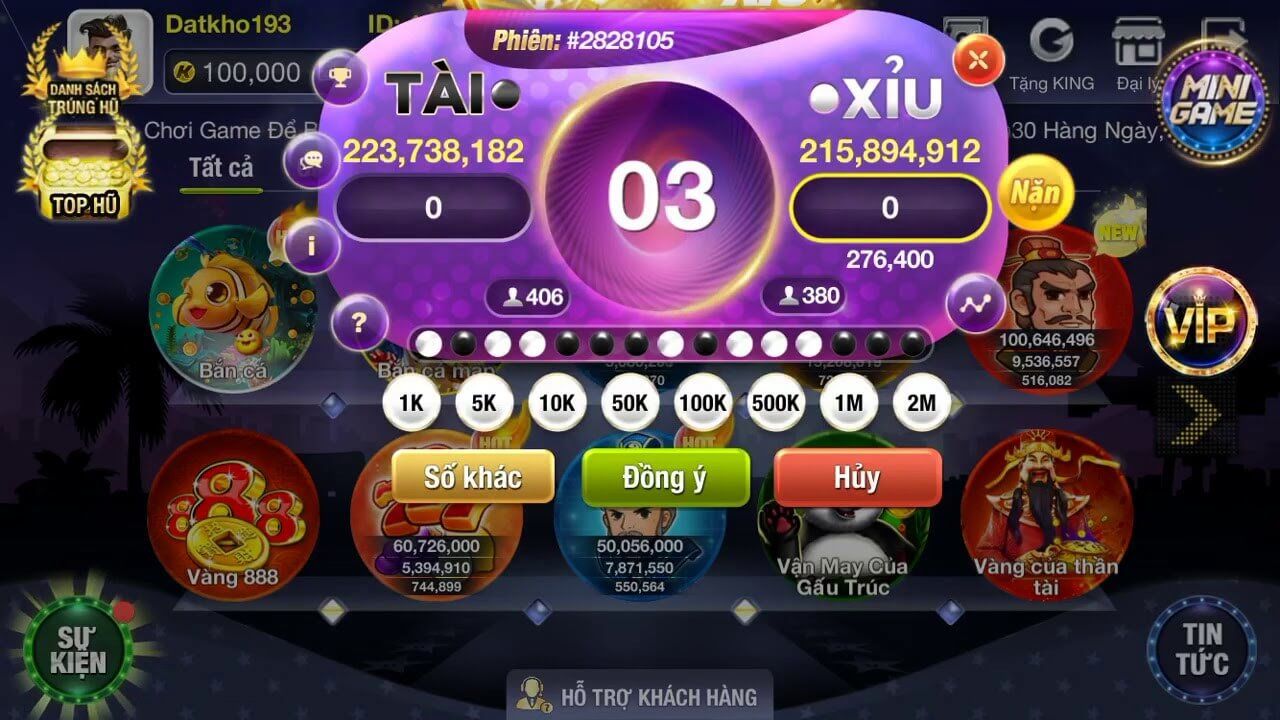 Những thủ thuật giúp bạn luôn thắng khi chơi game Tài Xỉu trực tuyến