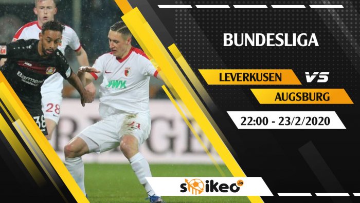 Soi kèo Bayer Leverkusen vs Augsburg lúc 21h30 ngày 23/2/2020