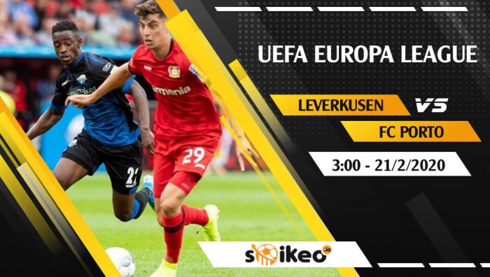 Soi kèo Bayer Leverkusen vs FC Porto lúc 3h ngày 21/2/2020
