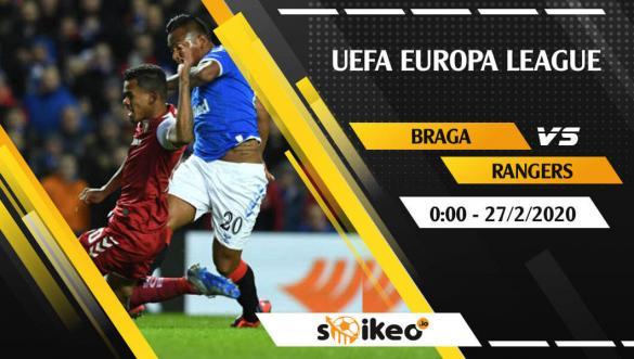 Soi Kèo SC Braga vs Rangers lúc 00:00 ngày 27/2/2020