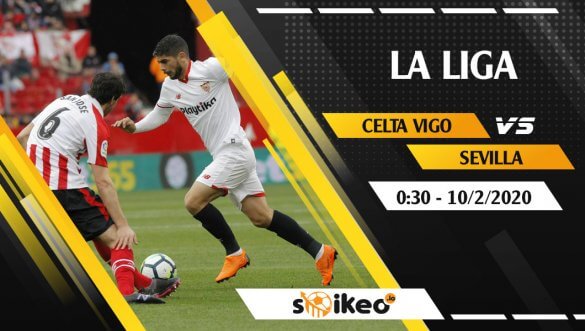 Soi kèo Celta Vigo vs Sevilla lúc 0h30 ngày 10/2/2020