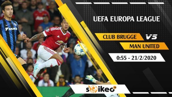 Soi kèo Club Brugge vs Manchester United lúc 0h55 ngày 21/2/2020