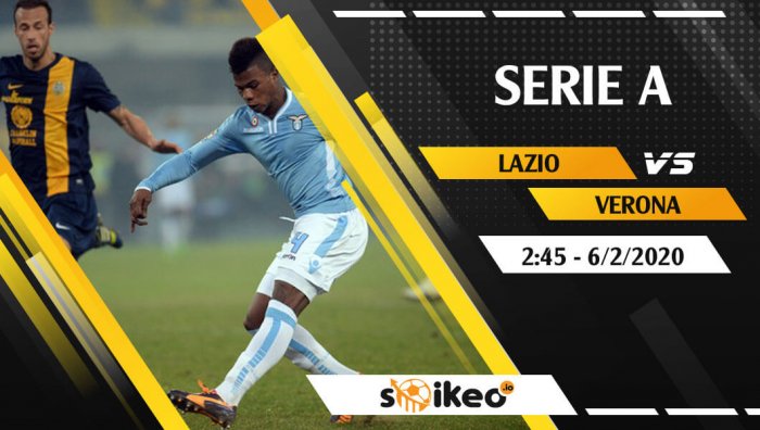 Soi kèo Lazio vs Verona lúc 2h45 ngày 6/2/2020