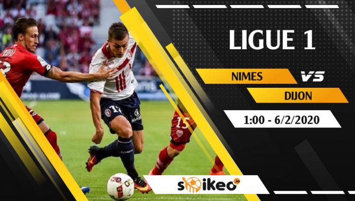 Soi kèo Nimes vs Dijon lúc 1h ngày 6/2/2020