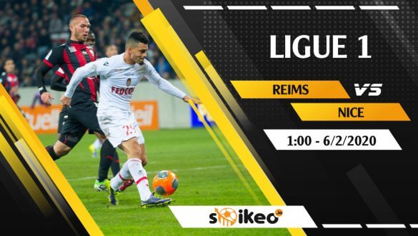 Soi kèo Reims vs Nice lúc 1h ngày 6/2/2020