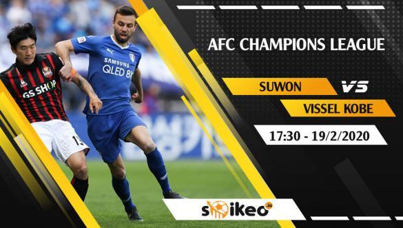 Soi kèo Suwon Bluewings vs Vissel Kobe lúc 17h30 ngày 19/2/2020