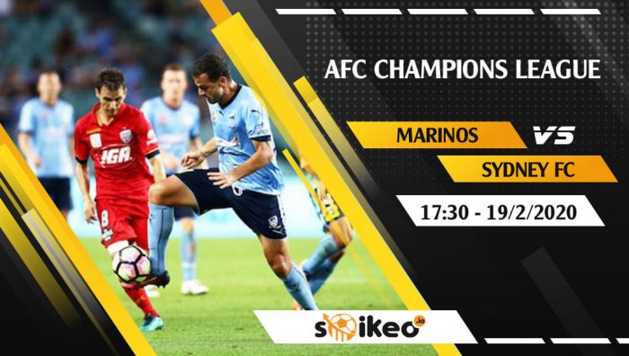 Soi kèo Yokohama F.Marinos vs Sydney FC lúc 17h30 ngày 19/2/2020