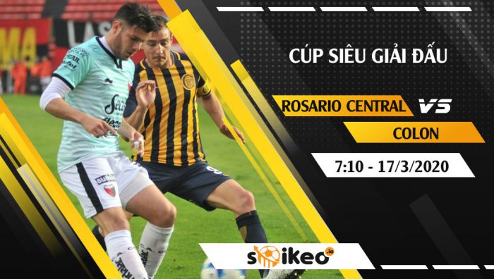 Soi kèo Rosario Central vs Colon vào 7h10 ngày 17/3/2020