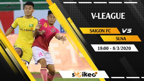 Soi kèo Saigon FC vs Song Lam Nghe An vào 19h ngày 8/3/2020