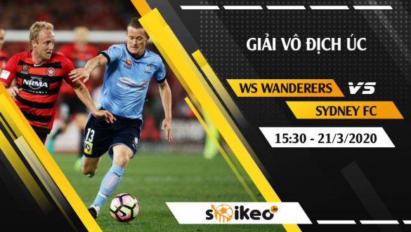 Soi kèo Western Sydney Wanderers FC vs Sydney FC vào 15h30 ngày 21/3/2020