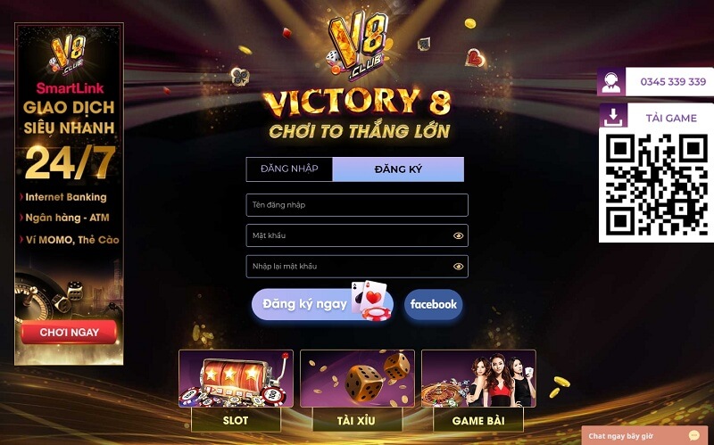 V8Club - Game bài Hong Kong đổi tiền thật 2020 3 tao-tai-khoan-v8club