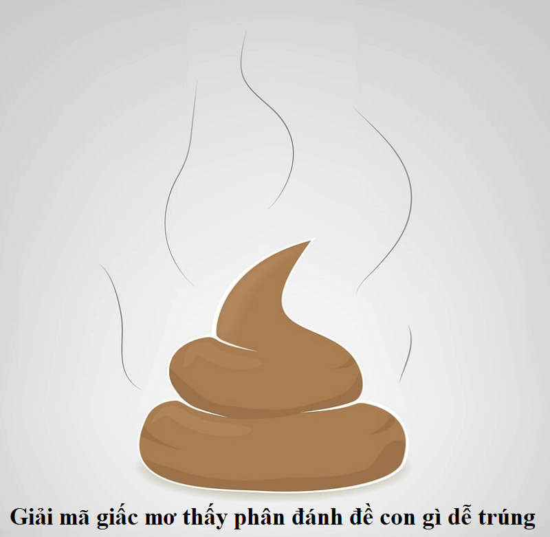 Giải mã giấc mơ thấy phân đánh đề con gì dễ trúng
