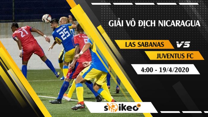 Soi kèo Deportivo Las Sabanas vs Juventus FC vào 4h ngày 19/4/2020