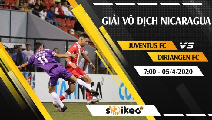 Soi kèo Juventus FC vs Diriangen FC vào 7h ngày 5/4/2020