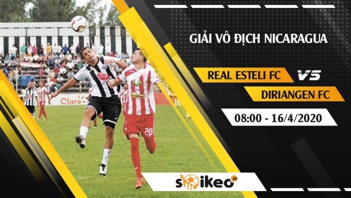 Soi kèo Real Esteli FC vs Diriangen FC vào 8h ngày 16/4/2020