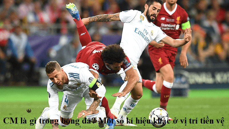 CM là gì trong bóng đá? Một số kí hiệu khác ở vị trí tiền vệ