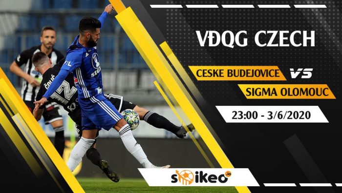 Soi kèo Ceske Budejovice vs Sigma Olomouc vào 23h ngày 3/6/2020