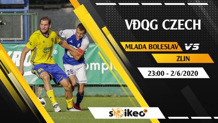 Soi kèo Mlada Boleslav vs Zlin vào 23h ngày 2/6/2020