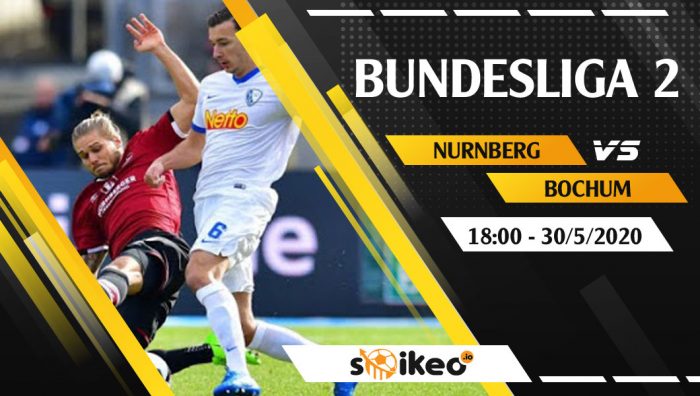 Soi kèo Nurnberg vs Bochum vào 18h ngày 30/5/2020
