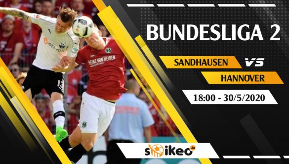 Soi kèo Sandhausen vs Hannover vào 18h ngày 30/5/2020