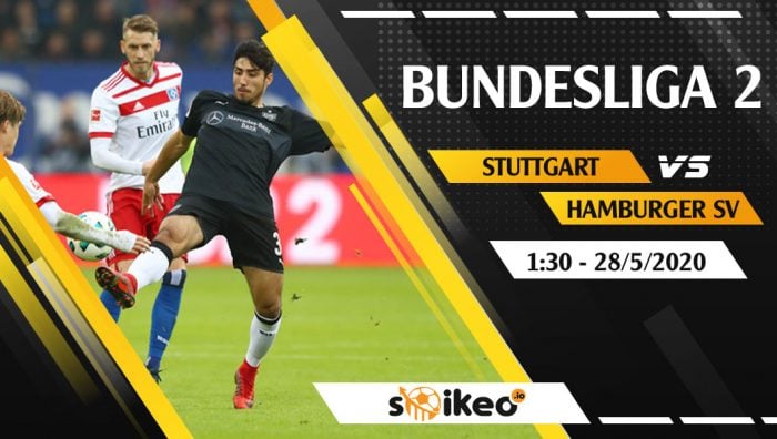 Soi kèo Stuttgart vs Hamburger SV vào 1h ngày 28/5/2020