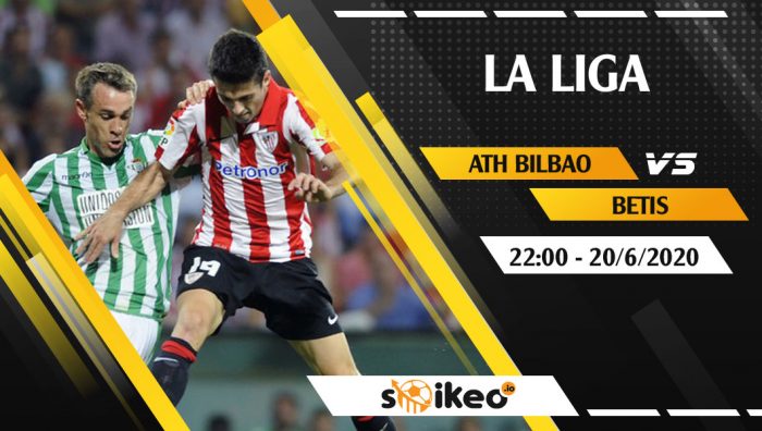Soi kèo Ath Bilbao vs Betis vào 22h ngày 20/6/2020