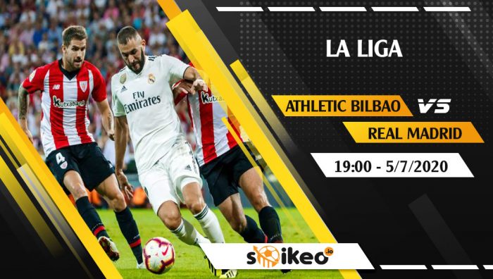 Soi kèo Athletic Bilbao vs Real Madrid vào 19h ngày 5/7/2020