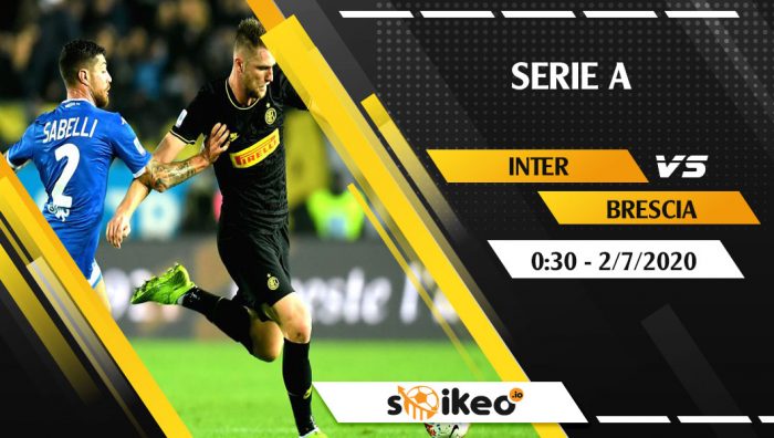 Soi kèo Inter vs Brescia vào 0h30 ngày 2/7/2020