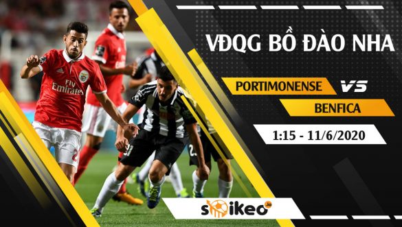 Soi kèo Portimonense vs Benfica vào 1h15 ngày 11/6/2020