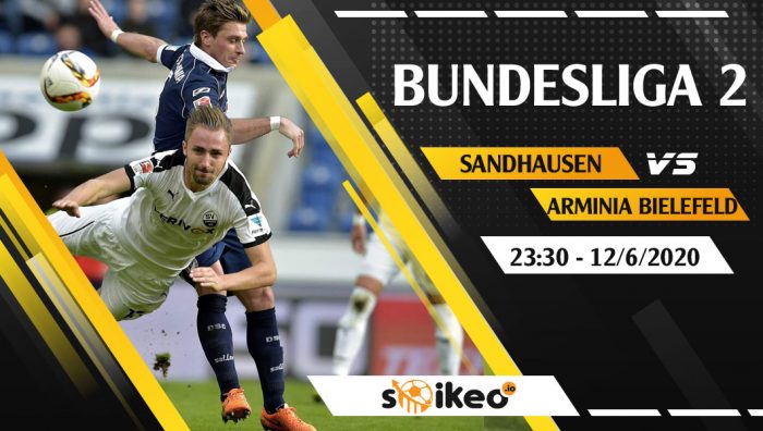 Soi kèo Sandhausen vs Arminia Bielefeld vào 23h30 ngày 12/6/2020