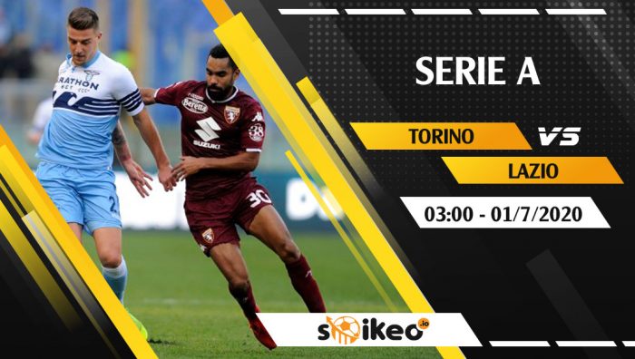 Soi kèo Torino vs Lazio vào 3h ngày 1/7/2020