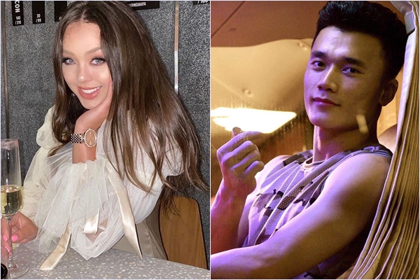 Dianaka ra sân cổ vũ Bùi Tiến Dũng, bày tỏ tình cảm mặn nồng