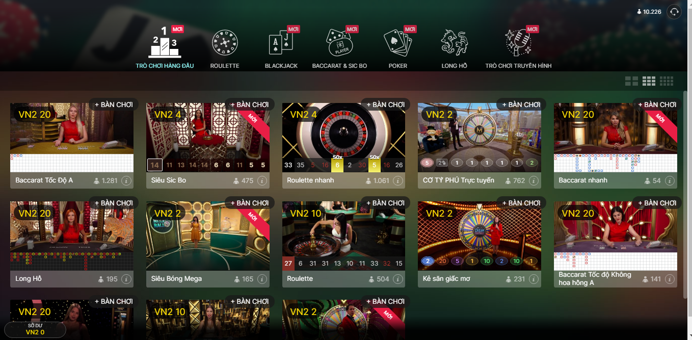 FUN88 RA MẮT SẢNH CASINO TRỰC TUYẾN EVO CASINO – PHONG CÁCH CHÂU ÂU ĐỘC ĐÁO