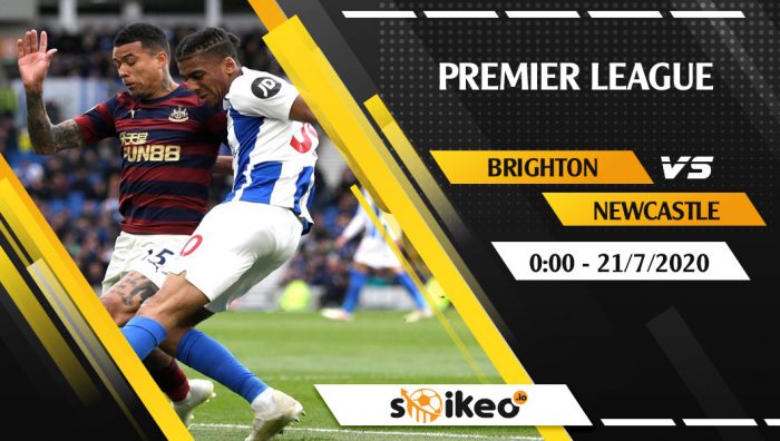 Soi kèo Brighton vs Newcastle vào 0h ngày 21/7/2020