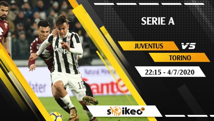 Soi kèo Juventus vs Torino vào 22h15 ngày 4/7/2020