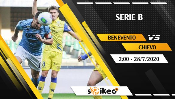 Soi kèo Benevento vs Chievo vào 2h ngày 28/7/2020